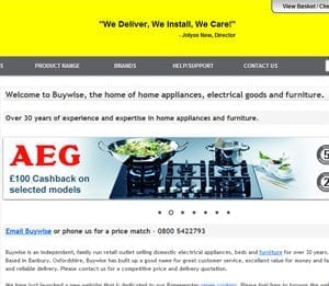 Web Design | Buywise Domestics