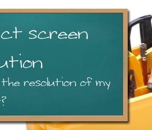 Detect screen resolution – What is the resolution of my monitor?