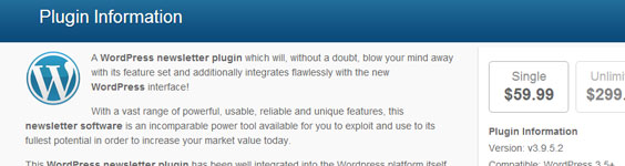 WordPress Newsletter Plugin
