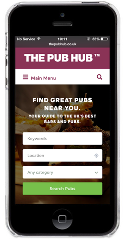 WordPress website for pub community