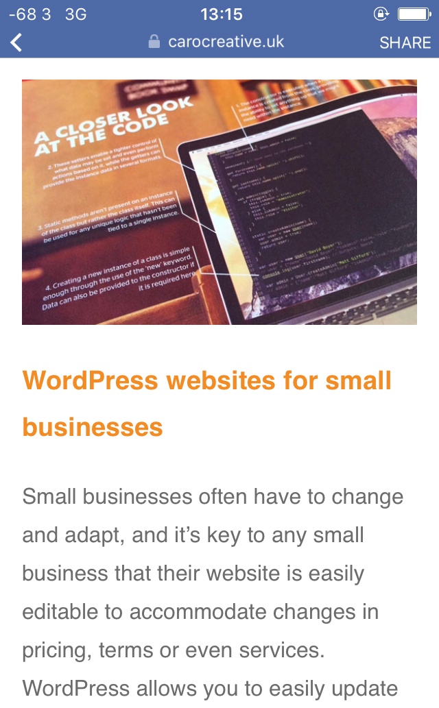 an-amp-page-in-wordpress-website-design