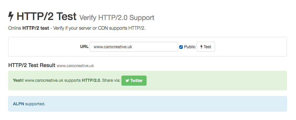 The new HTTP/2 for WordPress websites